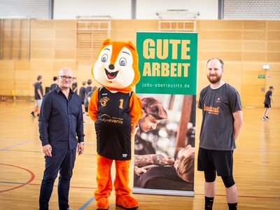 Jobs Oberlausitz unterstützt Basketballverein