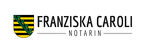 Logo Notarin Franziska Caroli  