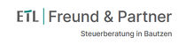 Logo ETL Freund & Partner GmbH Steuerberatungsgesellschaft NL Bautzen