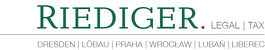 Logo RIEDIGER. legal | tax Rechtsanwaltsgesellschaft mbH
