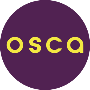 Logo:  OSCA Ostsachsen Care Academy Eine Marke der Krankenhausakademie 