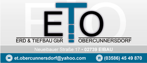 Logo: ETO Erd & Tiefbau Obercunnersdorf / Marschner & Meier GbR