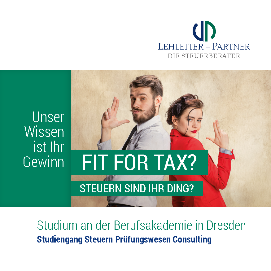 Bild zur Stelle Wir suchen pfiffige BA-Studenten  (w/m/d) - Fachrichtung Steuern 2024