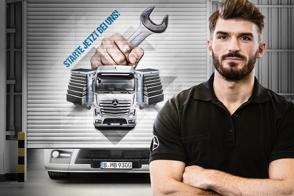 Bild zur Stelle Ausbildung - KFZ-Mechatroniker (m/w/d) Nutzfahrzeugtechnik - 2024
