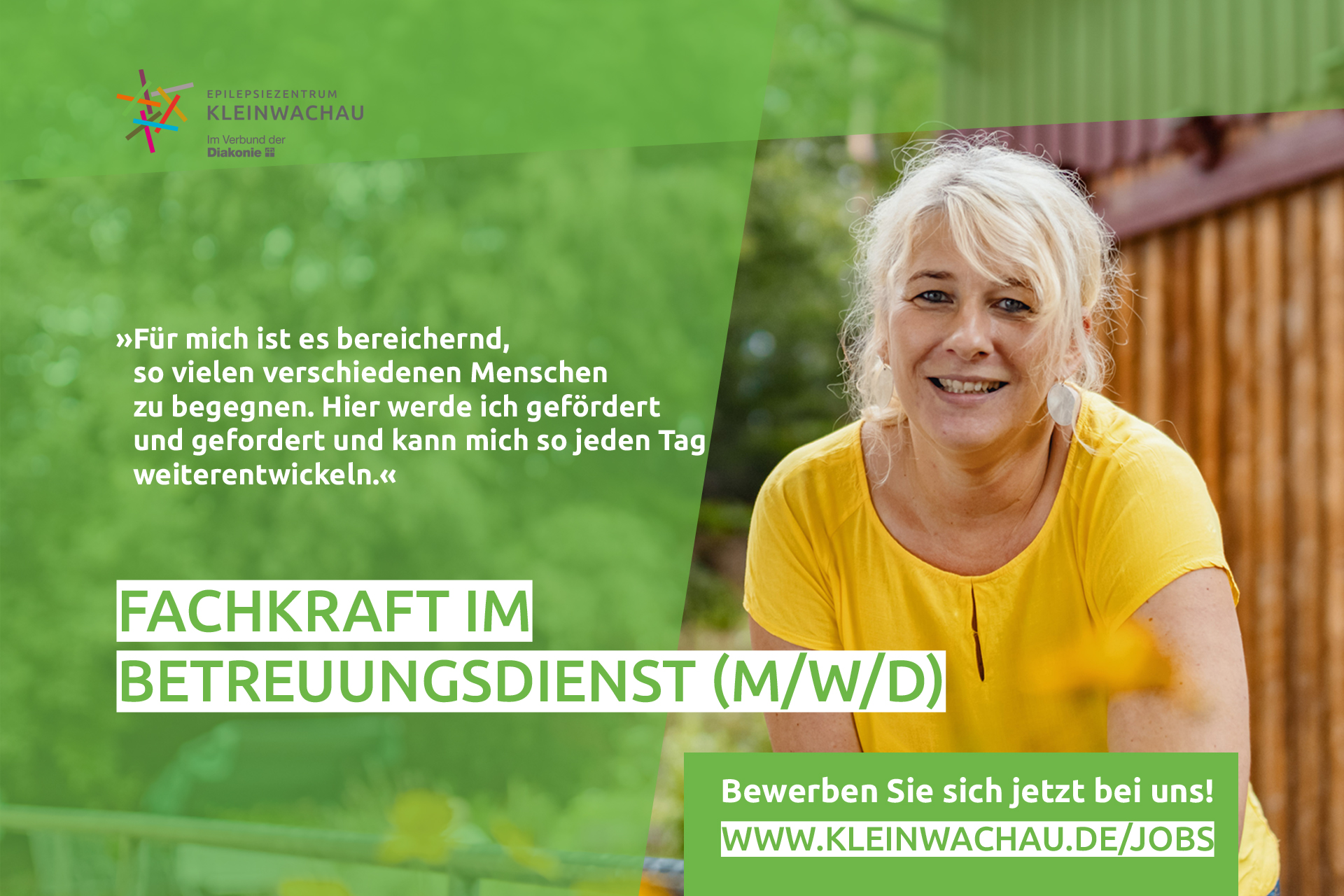 Bild zur Stelle HEILERZIEHUNGSPFLEGER FÜR UNSERE WOHNBEREICHE (m/w/d)