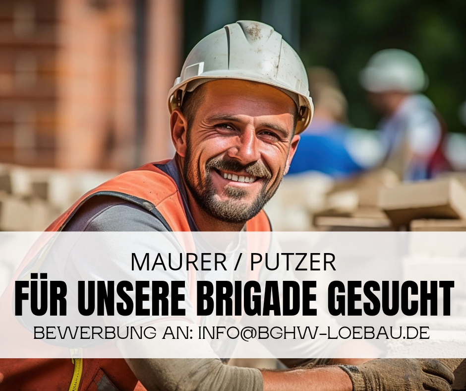 Bild zur Stelle Maurer/Putzer (m/w/d)