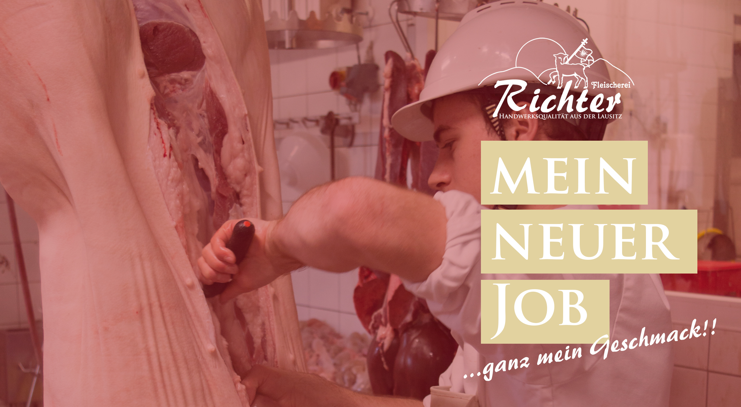 Bild zur Stelle Fleischer (m/w/d) für Produktion & Schlachtung
