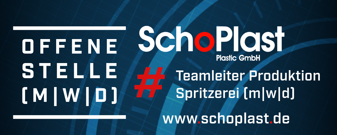 Bild zur Stelle Teamleiter Produktion Spritzerei (m/w/d)