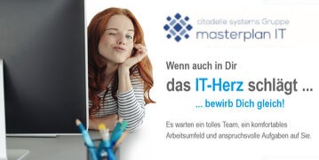 Bild zur Stelle Dein Masterplan: Softwareprogrammierer (m/w/d) bei masterplan-IT – Mit Flexibilität & Innovation!