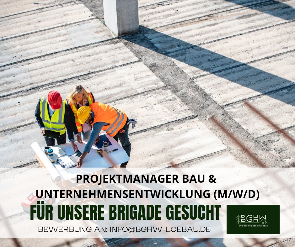 Bild zur Stelle Projektmanager Bau & Unternehmensentwicklung (m/w/d)