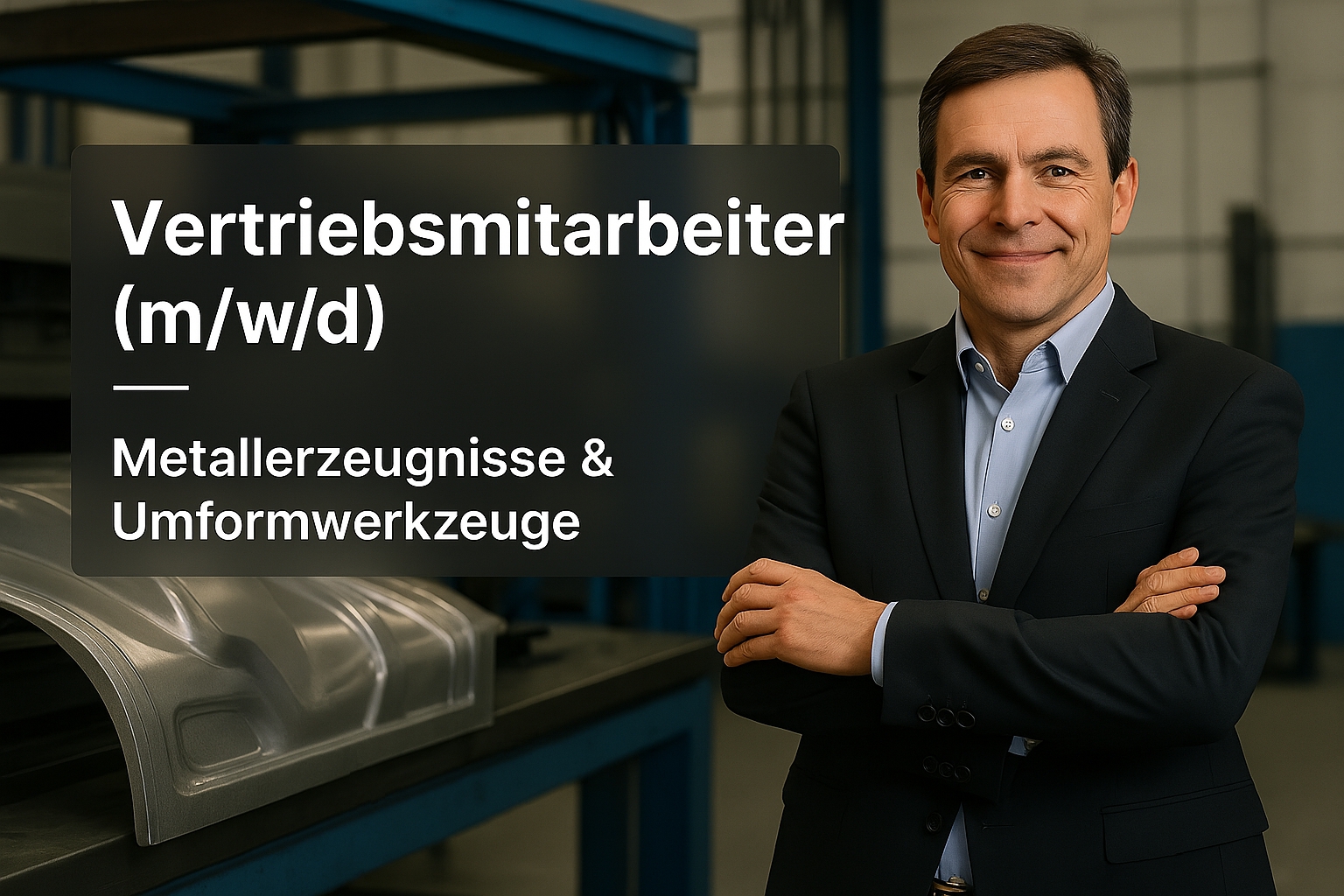 Bild zur Stelle Vertriebsmitarbeiter - Metallerzeugnisse & Umformwerkzeuge (m/w/d)
