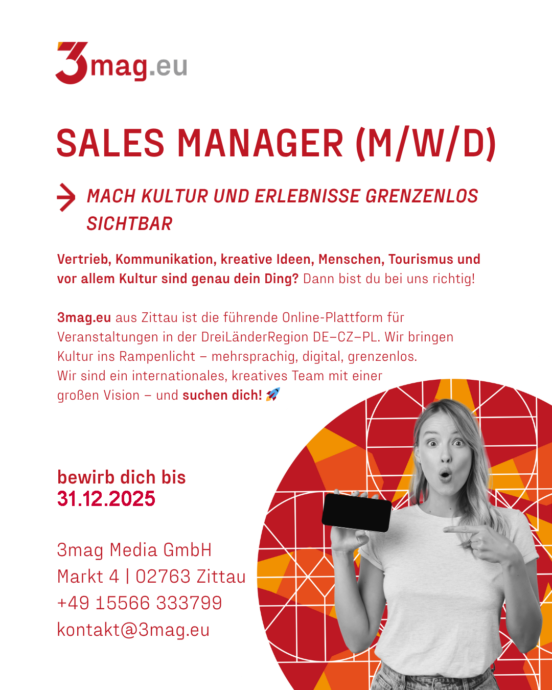 Bild zur Stelle Sales Manager (w/m/d)