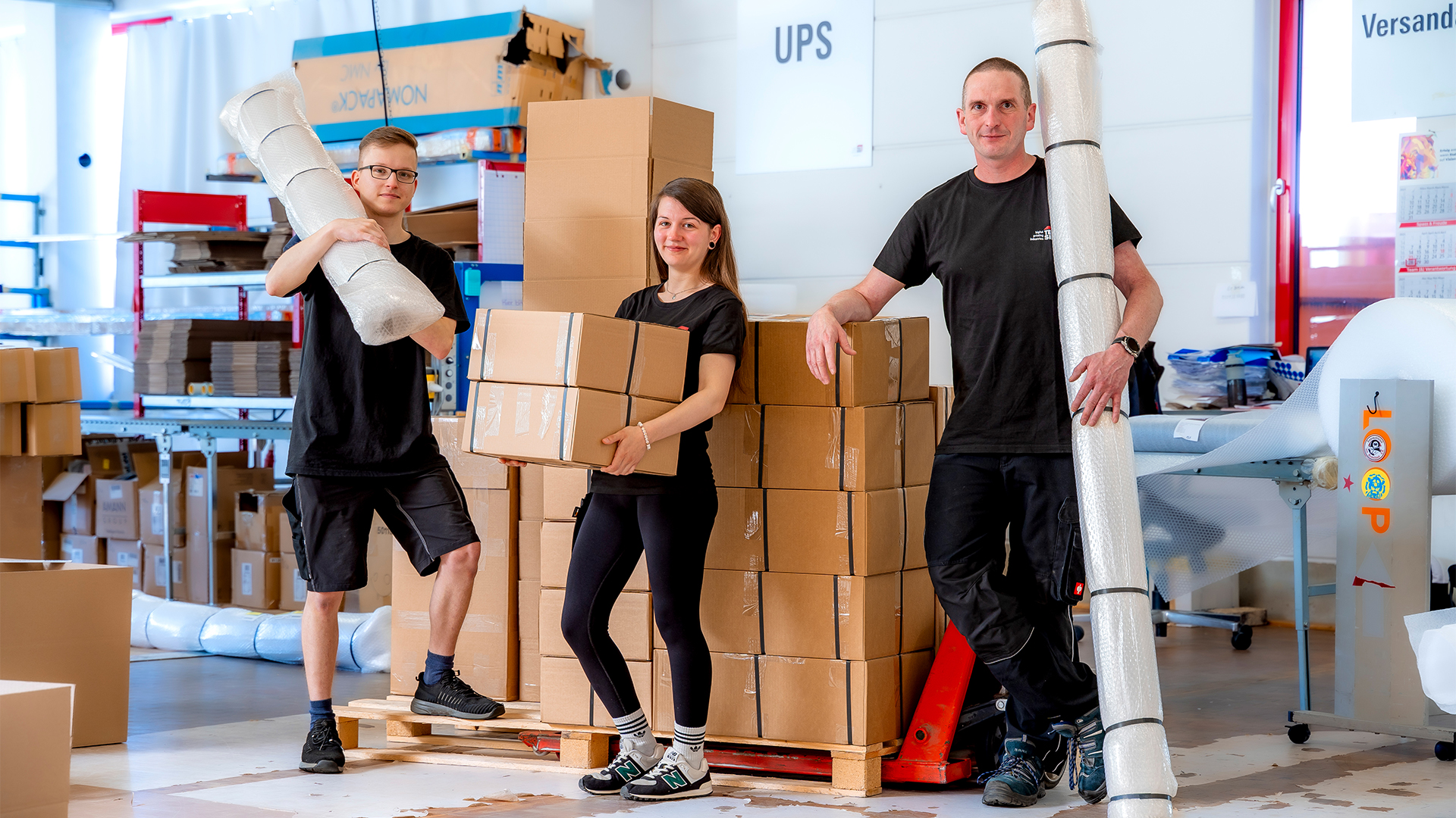 Bild zur Stelle Versandmitarbeiter (m/w/d)