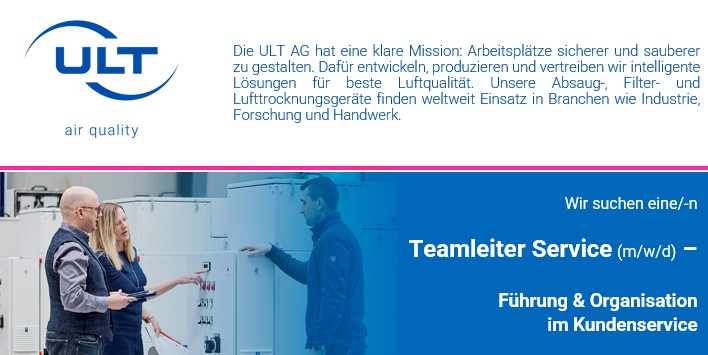 Bild zur Stelle Teamleiter Service (m/w/d)  Führung & Organisation im Kundenservice