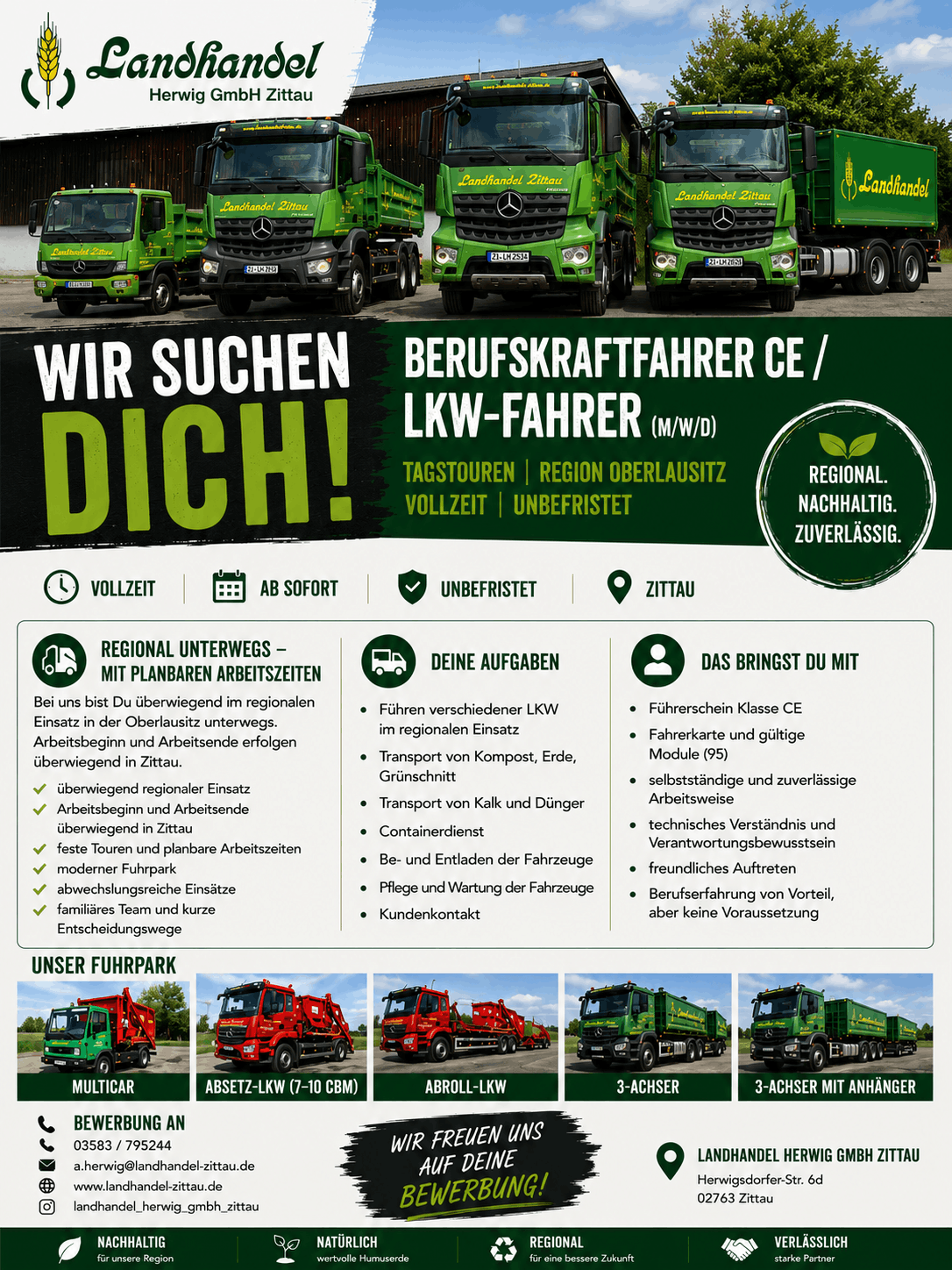 Bild zur Stelle Berufskraftfahrer (m/w/d) im Nahverkehr
