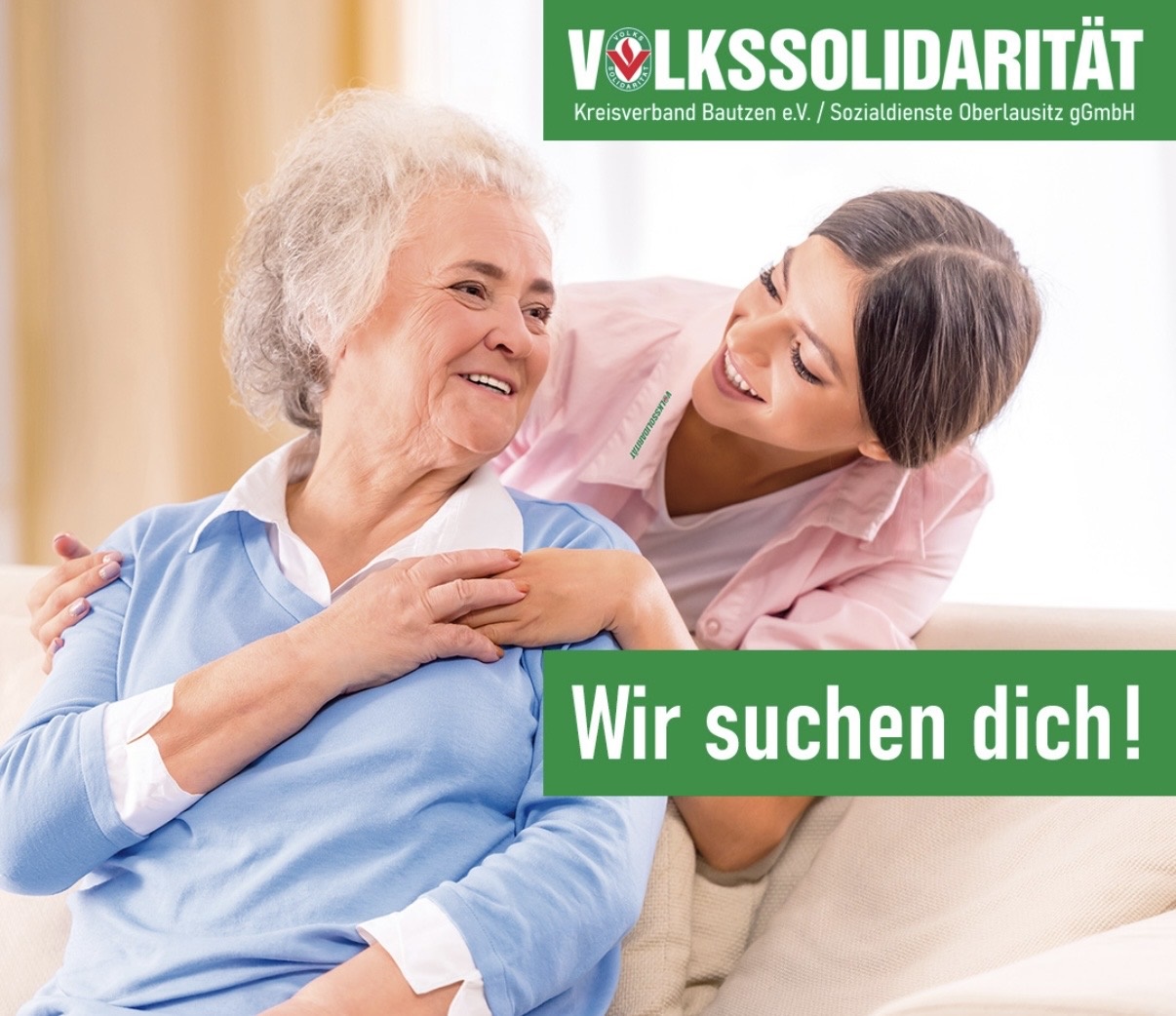 Bild zur Stelle Pflegefachkraft (m/w/d) Sozialstation Bautzen oder Bischofswerda gesucht