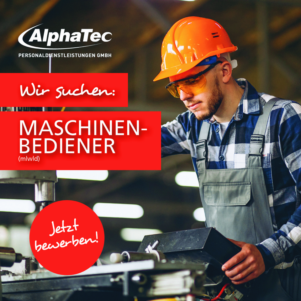 Bild zur Stelle Maschinenbediener (m/w/d)
