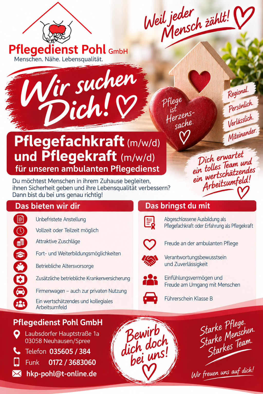 Bild zur Stelle Pflegefachkraft/Pflegekraft (w/m/d)