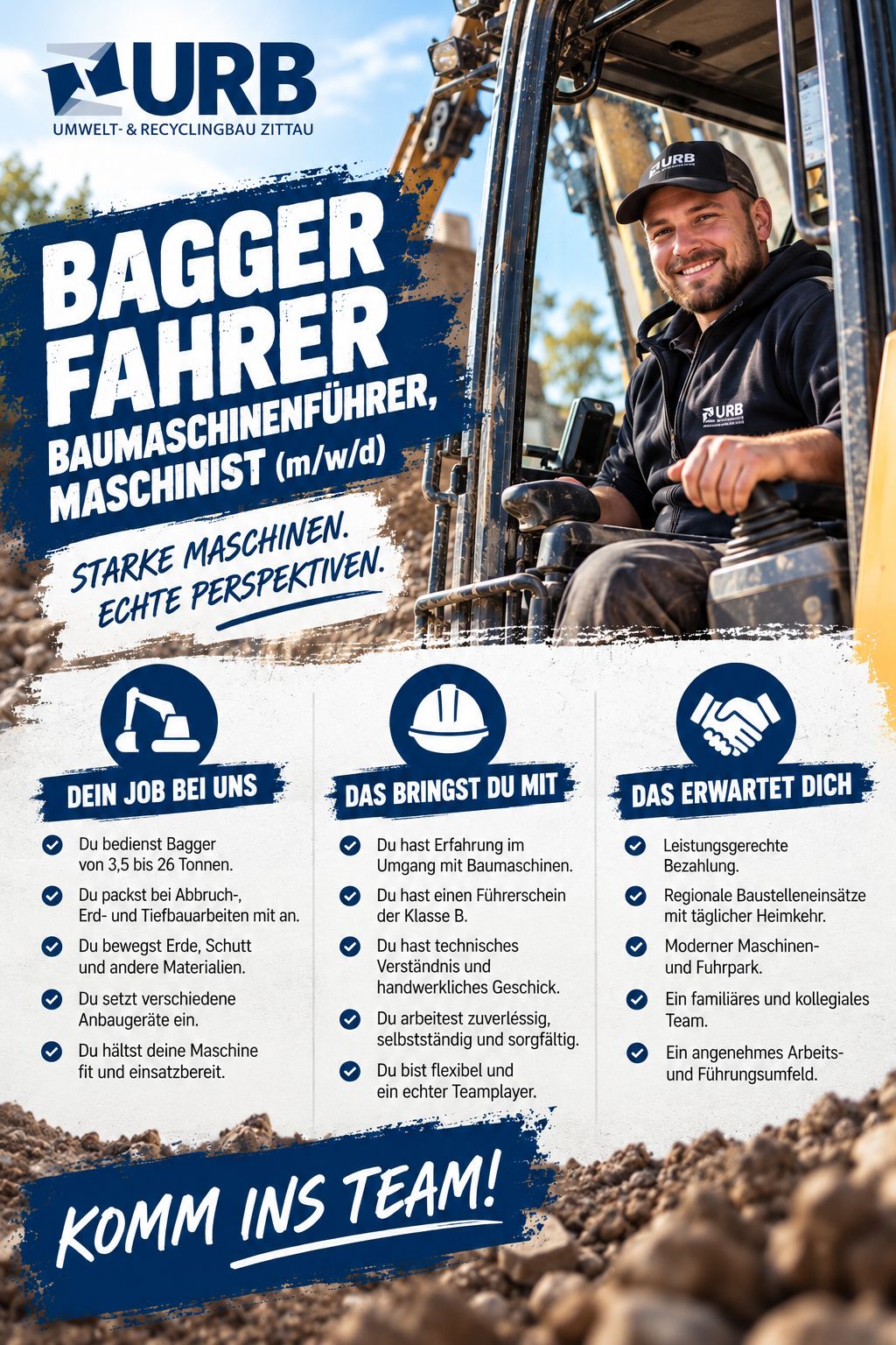 Bild zur Stelle Baumaschinenführer (w/m/d)