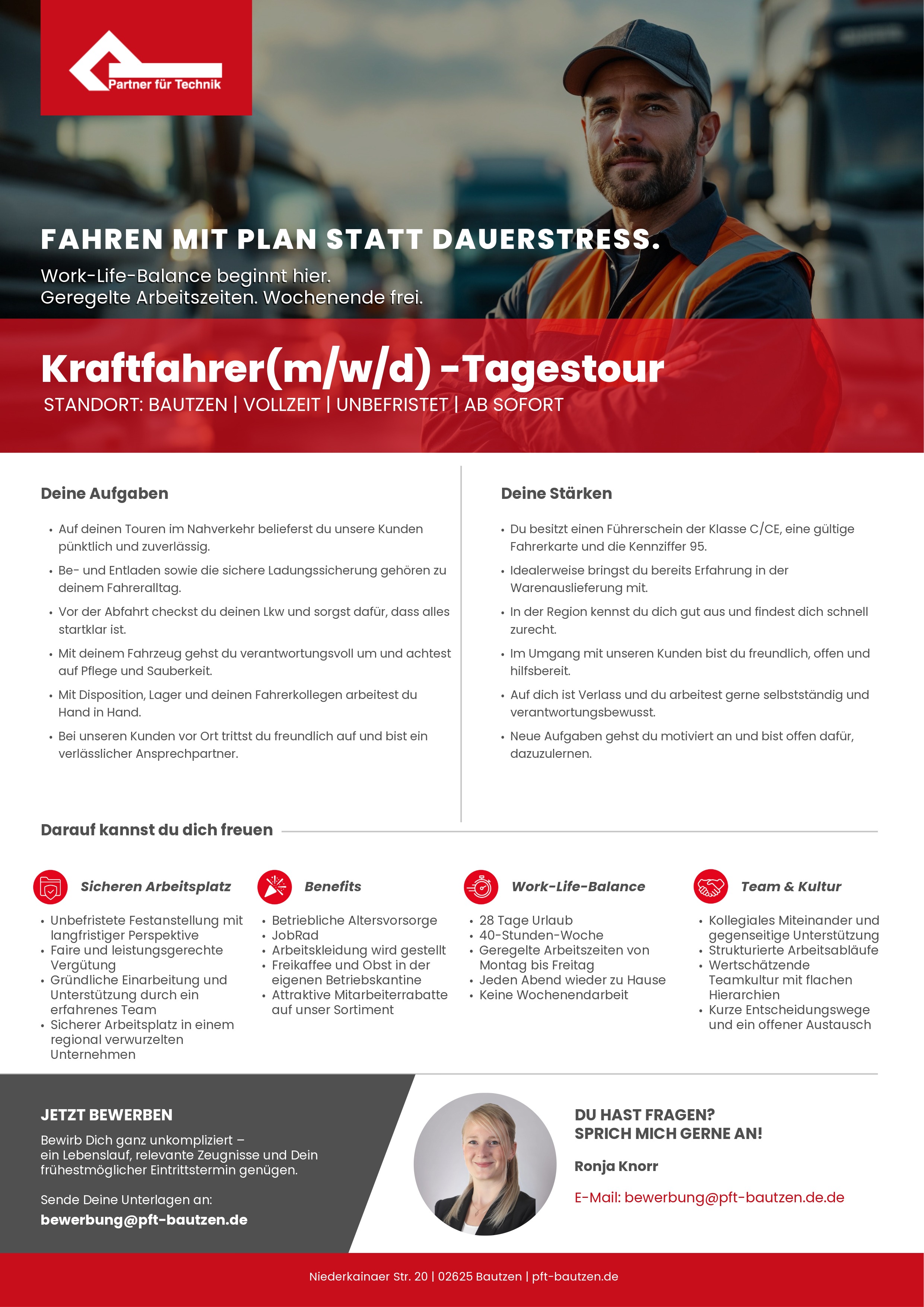 Bild zur Stelle Kraftfahrer (m/w/d) - Tagestour